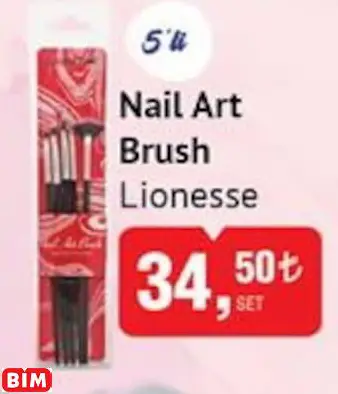 LİONESSE NAİL ART BRUSH LİONESSE NAİL ART BRUSH